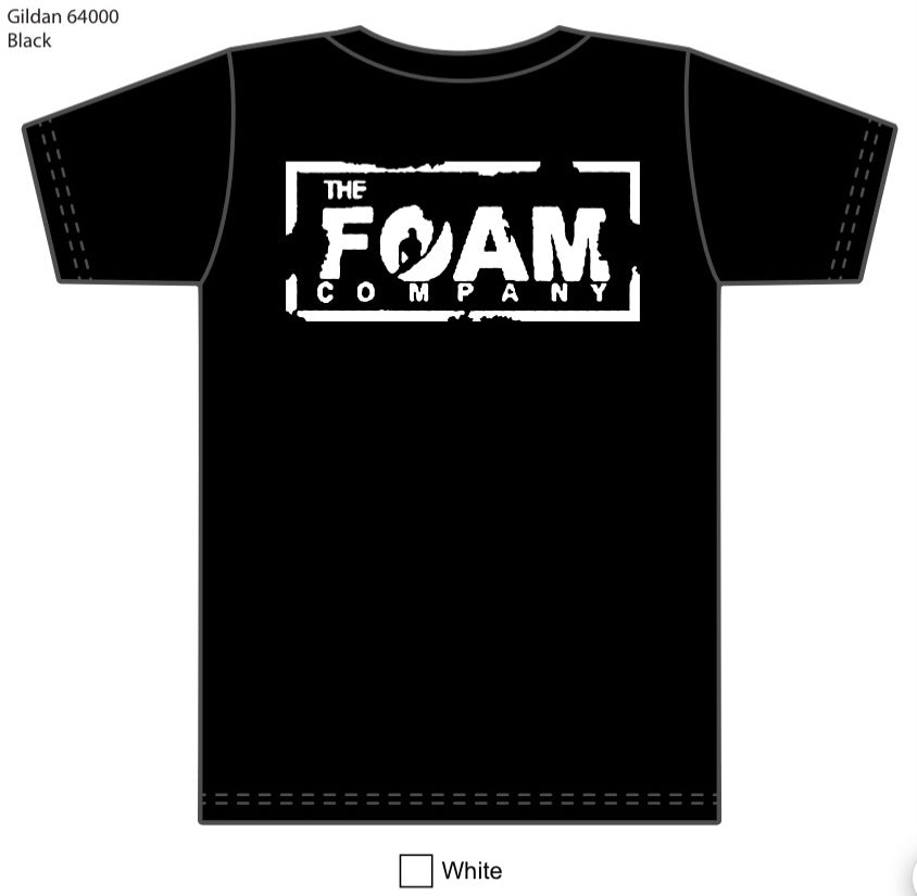 Foam Co Chop Box BlackT/WhitePrint T-Shirt