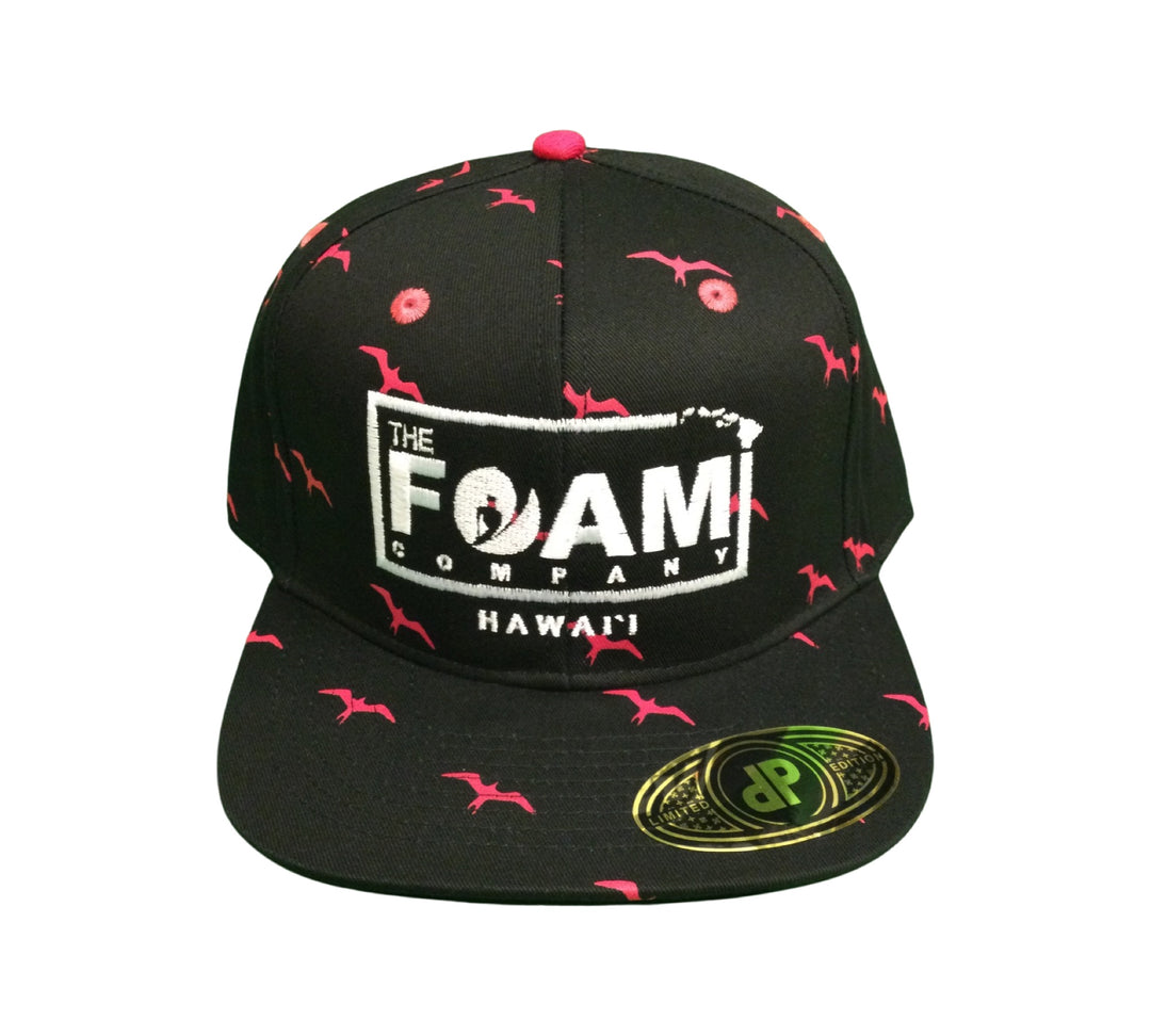 Foam Co Hat- Box with Islands Logo Assorted Prints