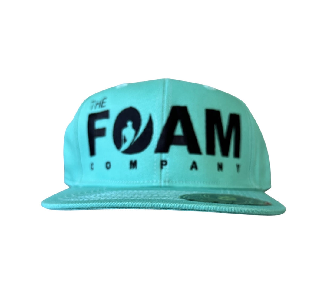 Foam Co Teal/Black No Box Logo SnapBack