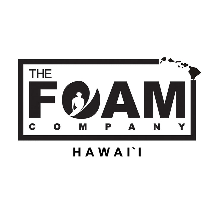 Foam Co Sticker " Foam Co Hawai'i" Small