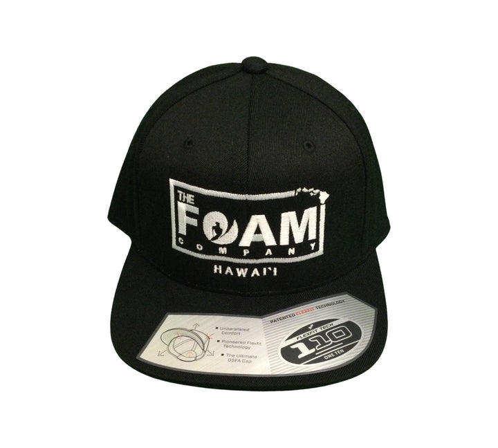 Foam Co Hat- Box with Islands Logo Solid Colors