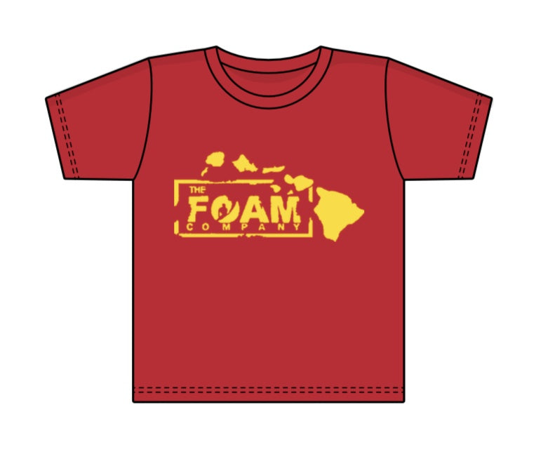 Foam Co Toddler Shirt: "Foam Co Islands"