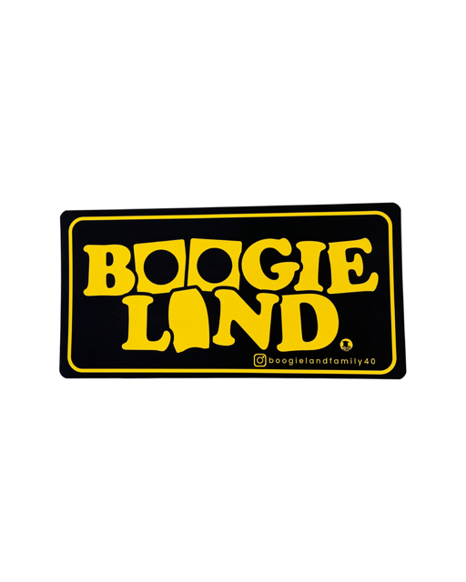 Boogie Land Stickers