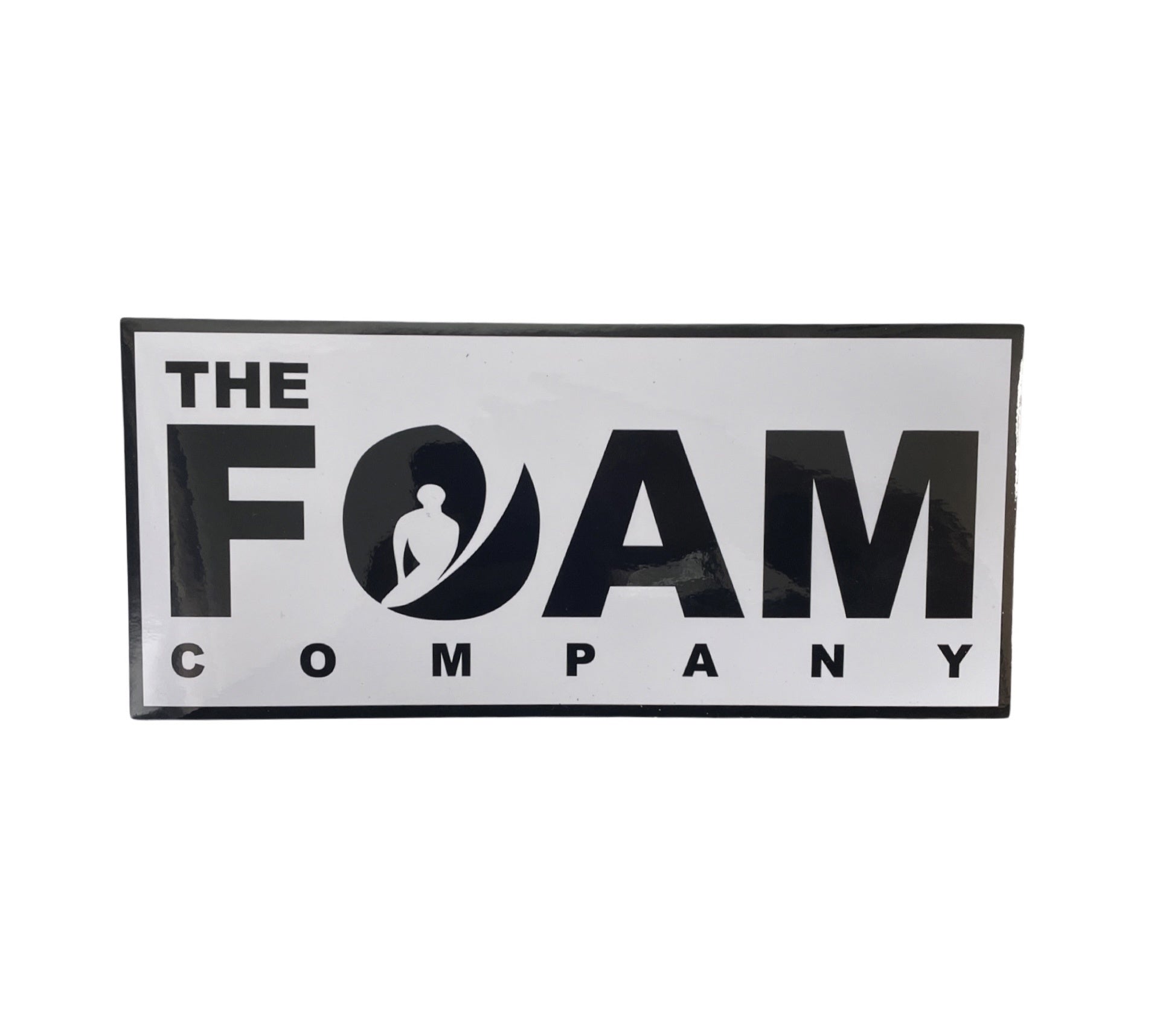 Foam Co Block Logo Vinyl Sticker The Foam Co.