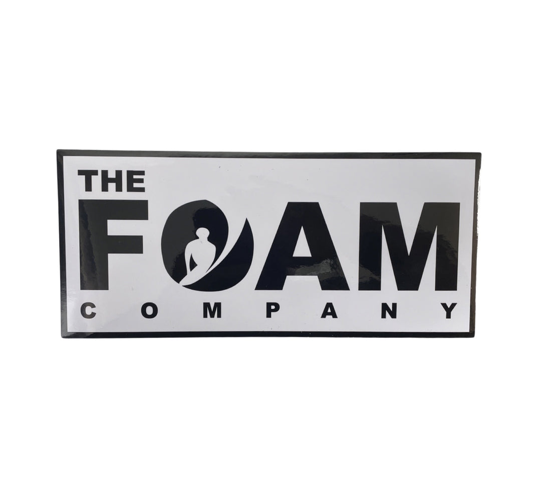 Foam Co Block Logo Vinyl Sticker