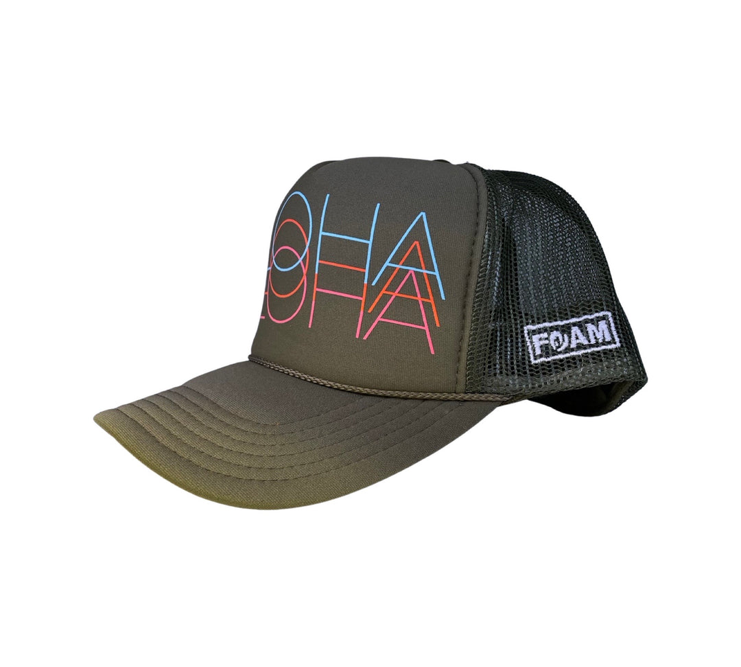Foam Co 3D Aloha Trucker Hats