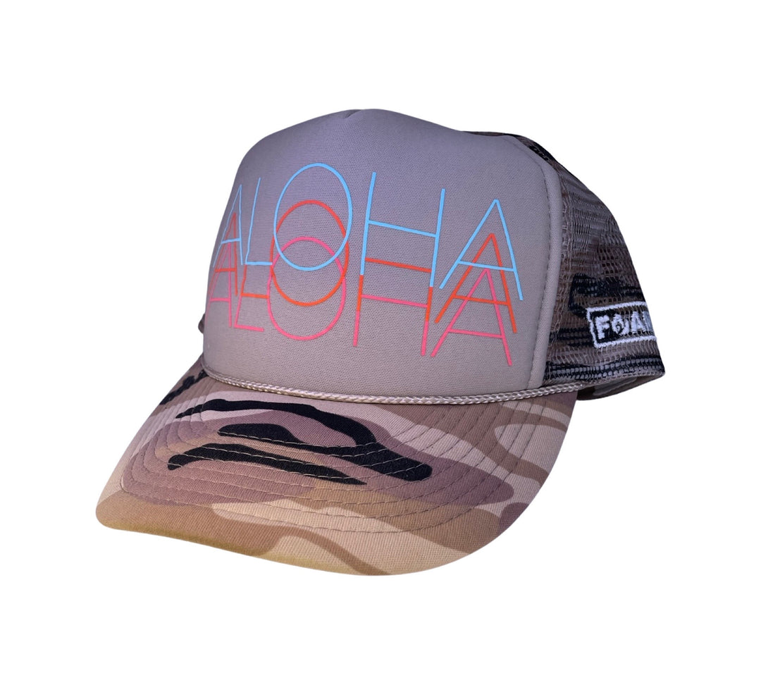 Foam Co 3D Aloha Trucker Hats