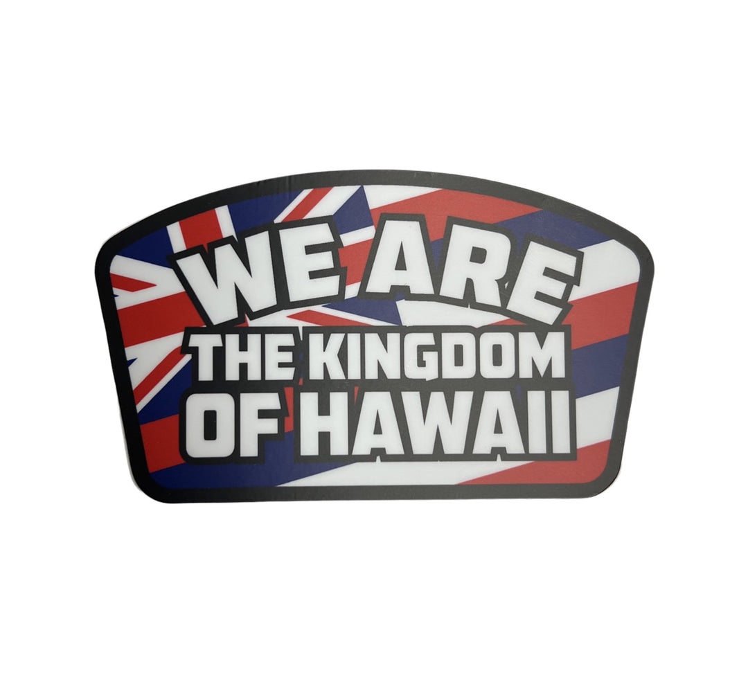Anxd We Are Hawaii Sticker