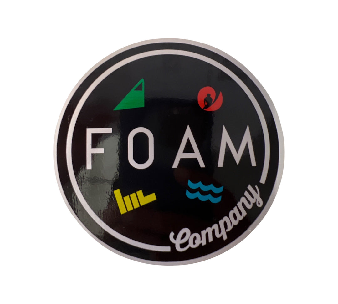 Foam Co Foam Co and Sons Sticker