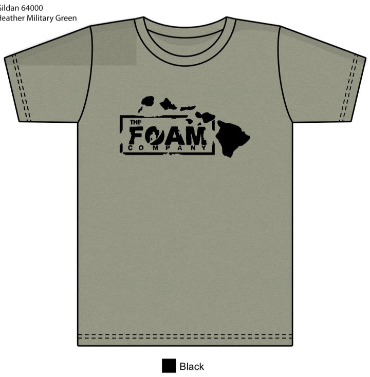 Foam Co Choppy W/Hawaii Isle T-Shirt