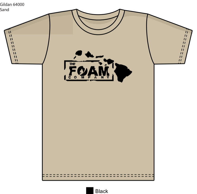 Foam Co Choppy W/Hawaii Isle T-Shirt