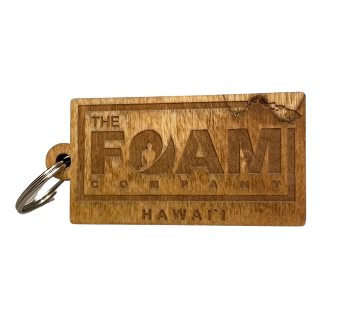 Foam Co - Wood Key Chain