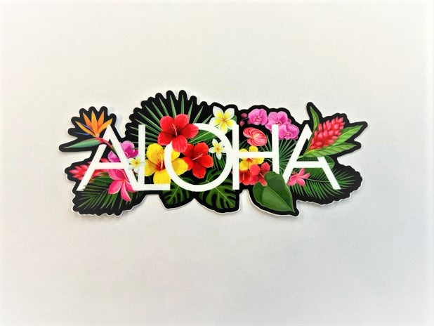 Anxd Aloha Floral Sticker