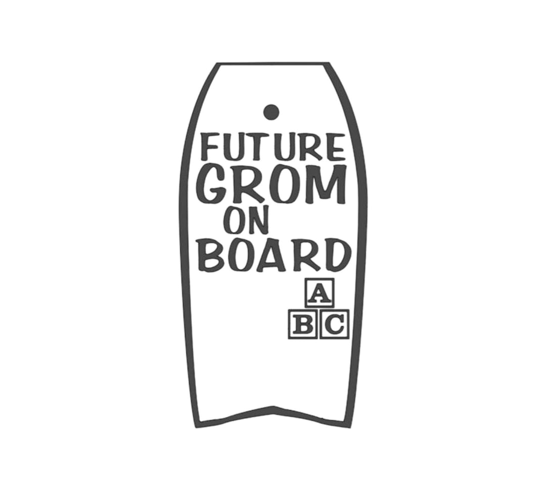 Future Grom On Board Sticker